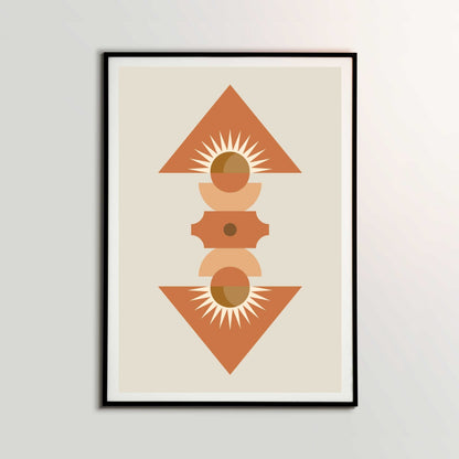 Boho Abstract Poster #22 | S01