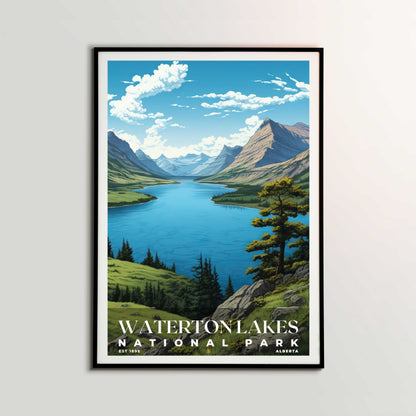 Waterton Lakes National Park Poster | S02