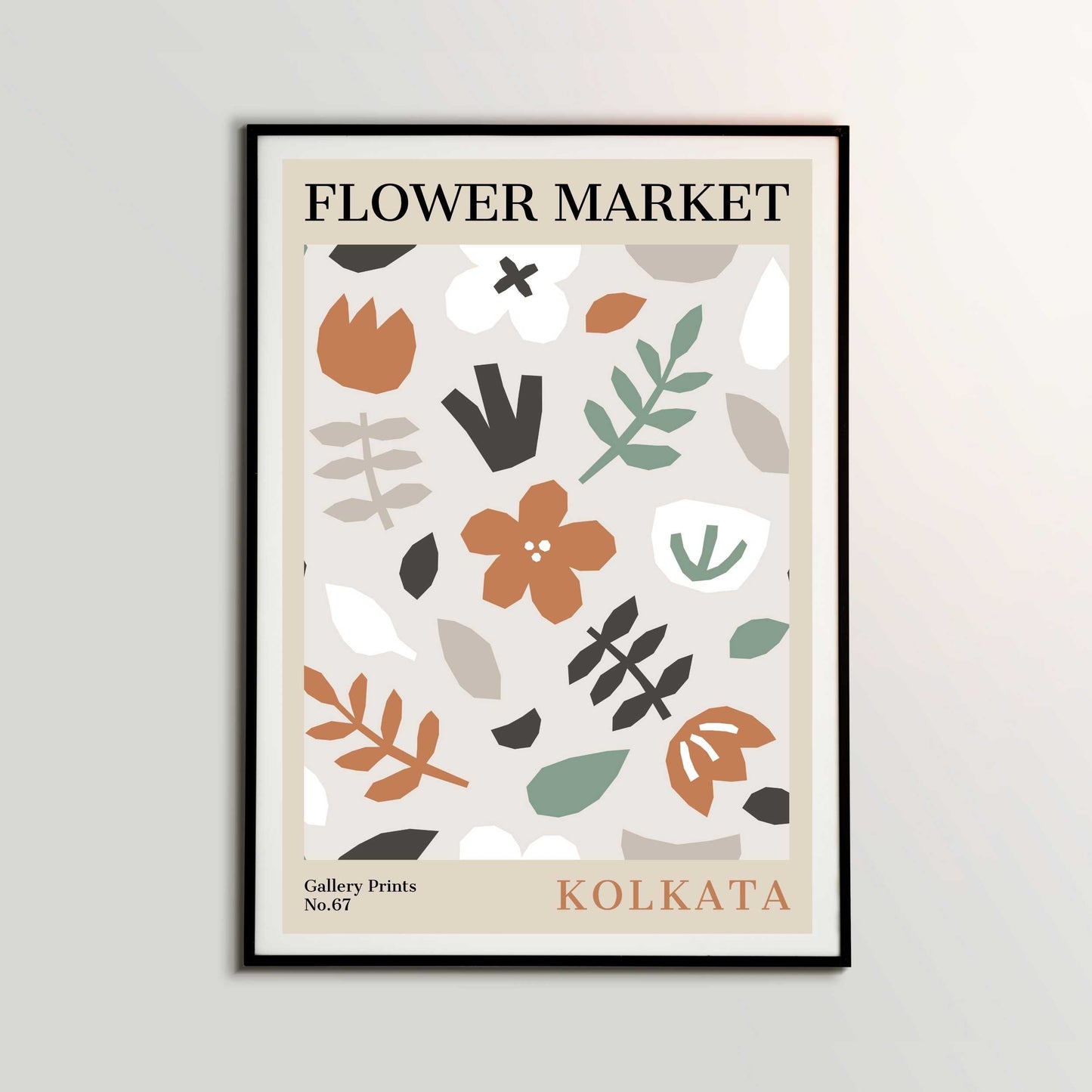 Kolkata Flower Market Poster | S02