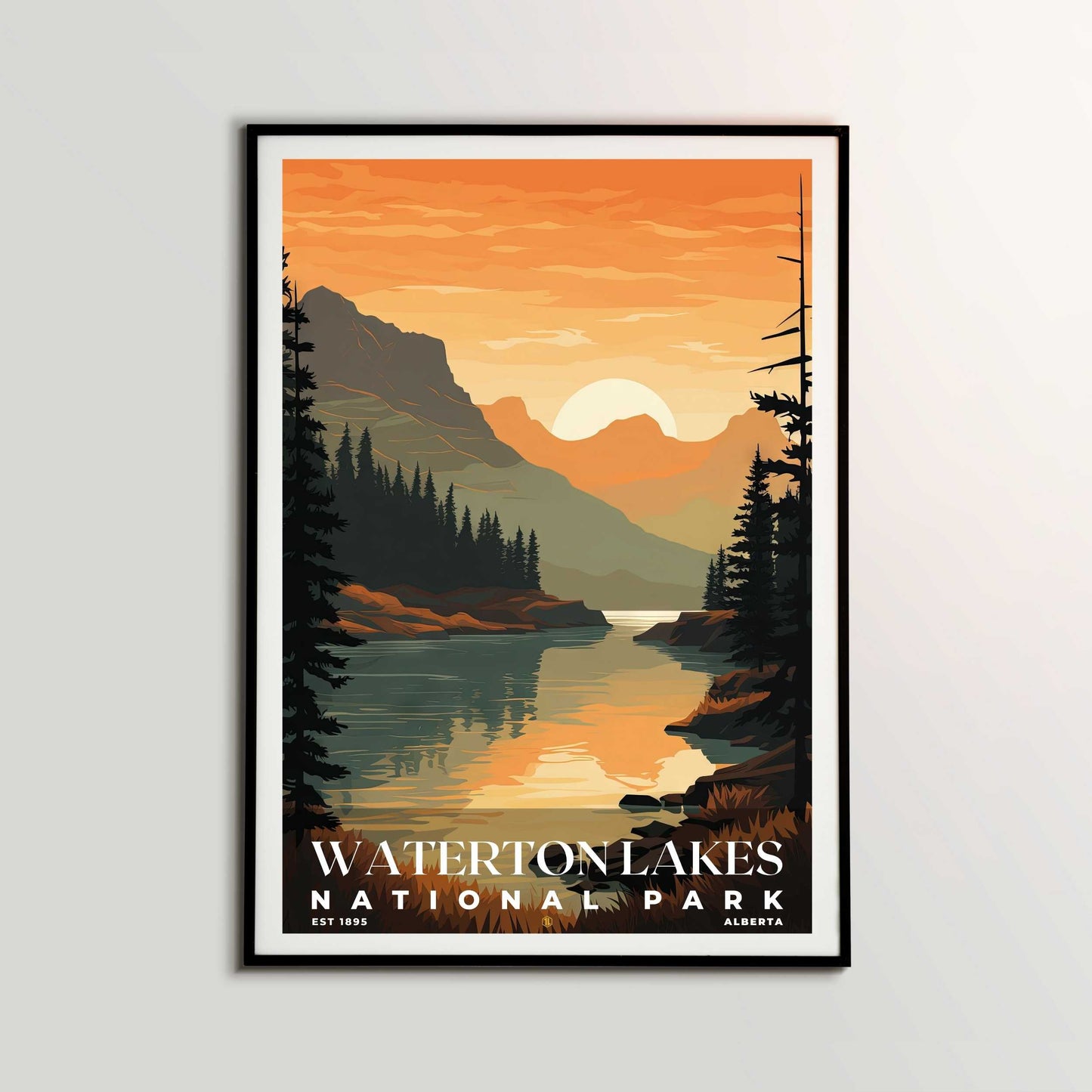 Waterton Lakes National Park Poster | S03