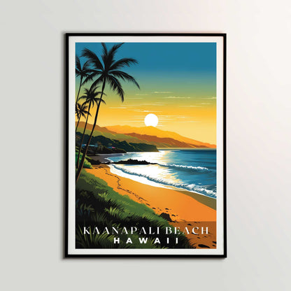 Kaanapali Beach Poster | S01