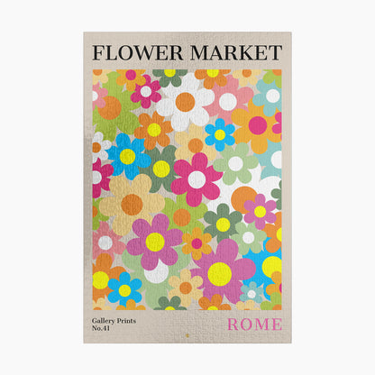 Rome Flower Market Puzzle | S01