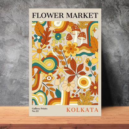 Kolkata Flower Market Poster | S01