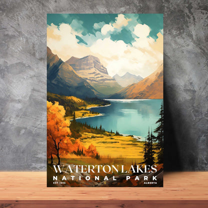 Waterton Lakes National Park Poster | S06