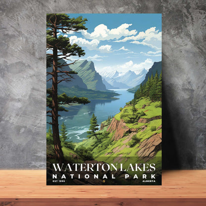 Waterton Lakes National Park Poster | S07