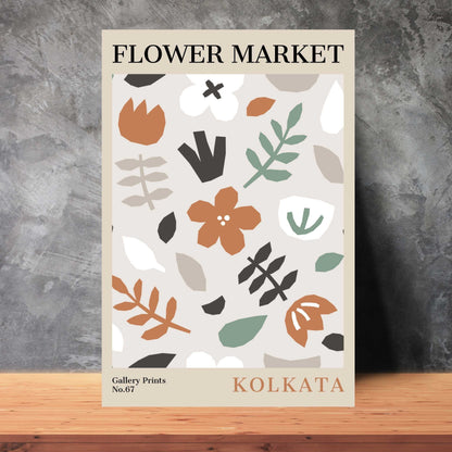 Kolkata Flower Market Poster | S02