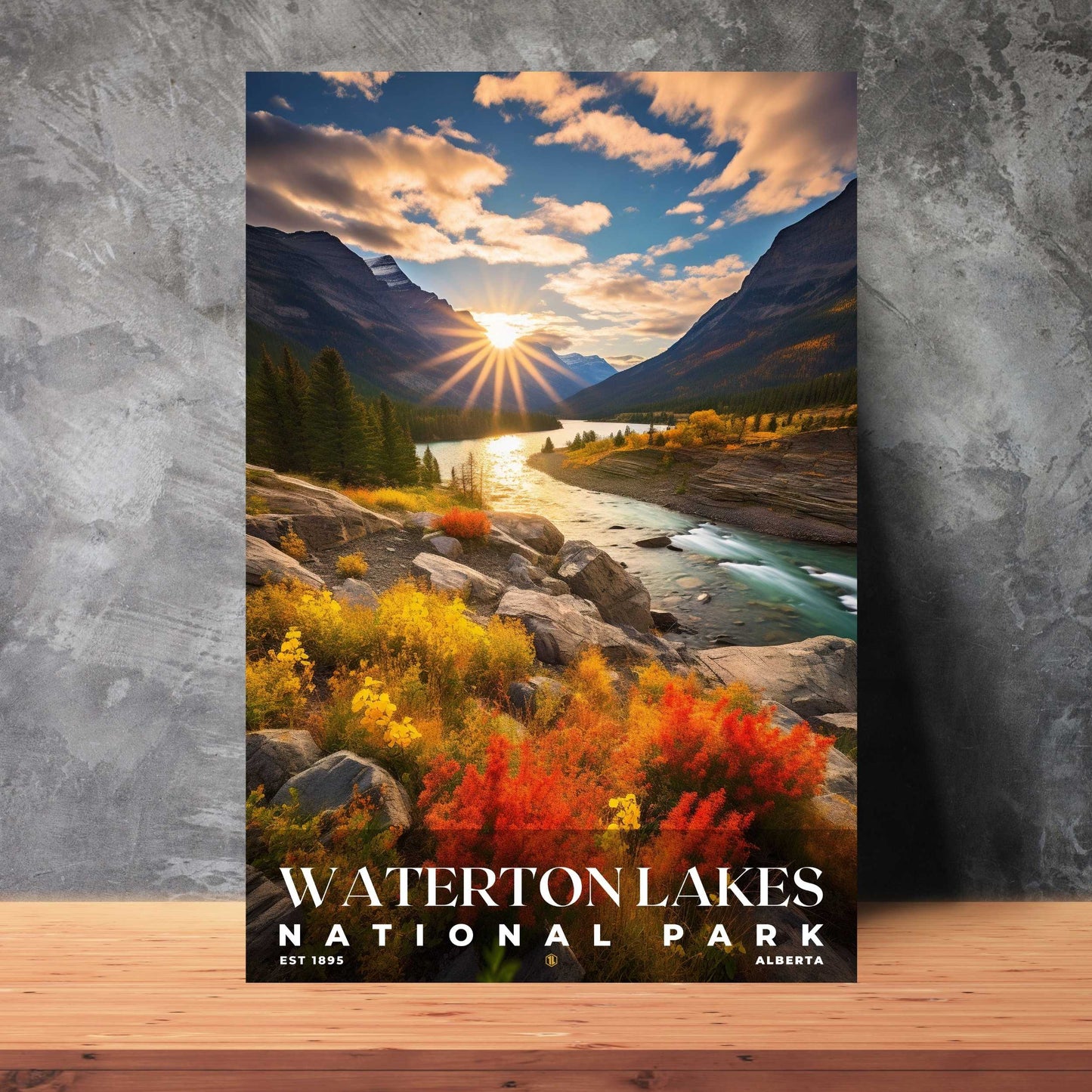 Waterton Lakes National Park Poster | S10