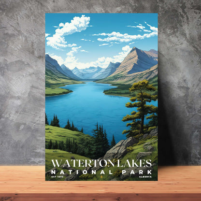 Waterton Lakes National Park Poster | S02