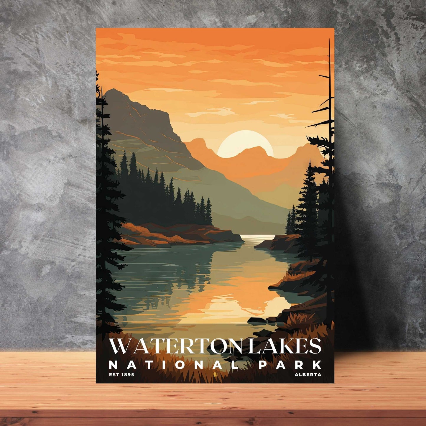 Waterton Lakes National Park Poster | S03