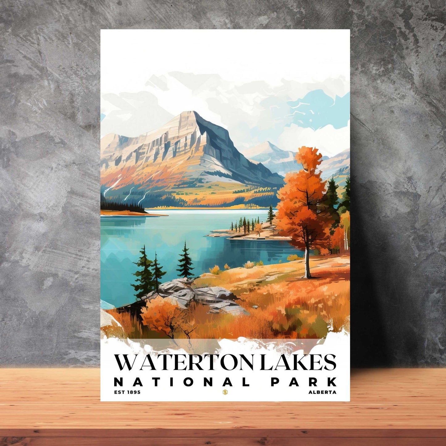 Waterton Lakes National Park Poster | S04