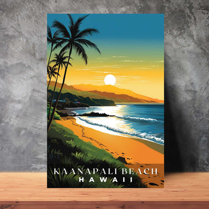 Kaanapali Beach Poster | S01