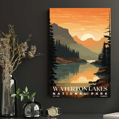 Waterton Lakes National Park Poster | S03