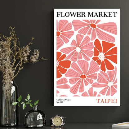 Taipei Flower Market Poster | S02