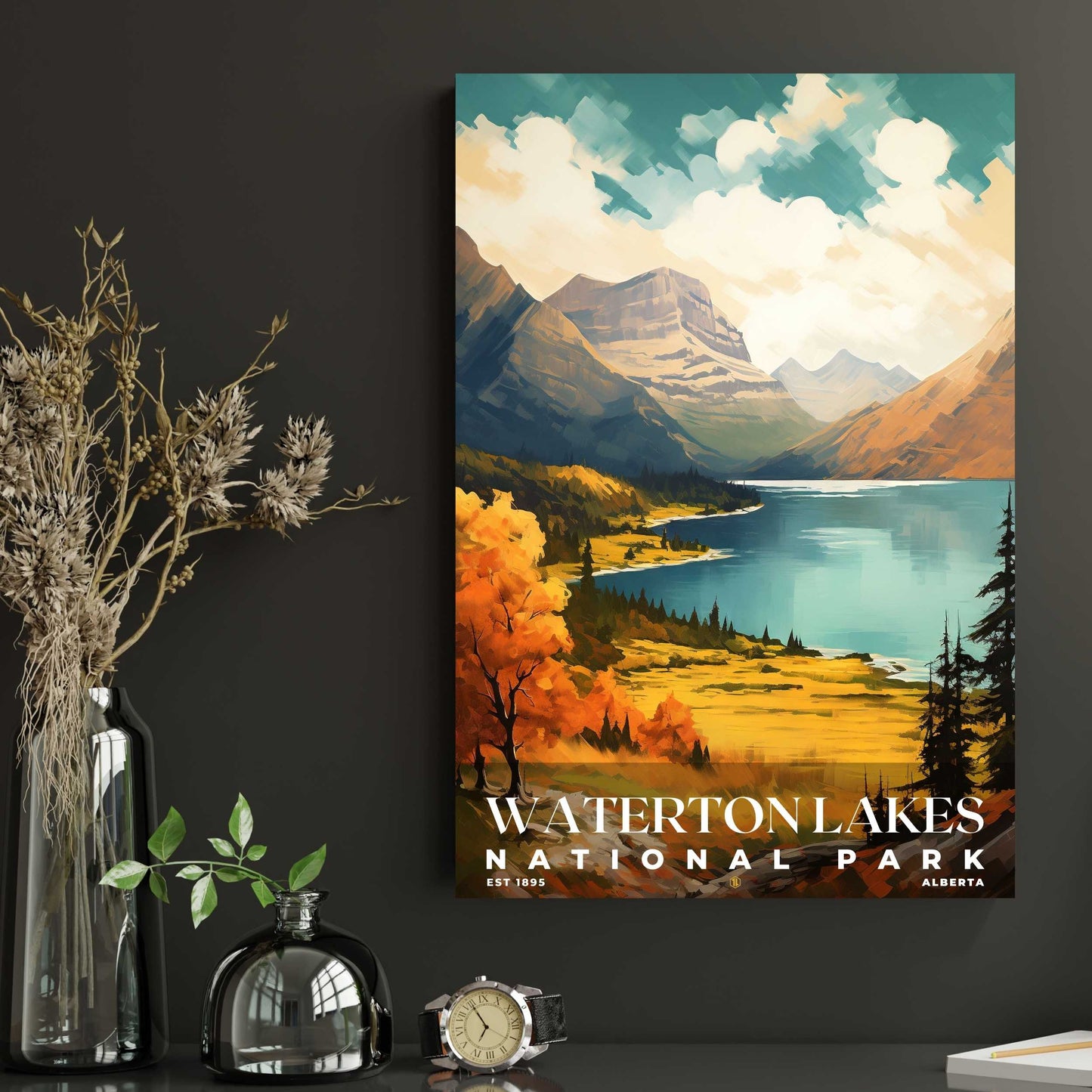 Waterton Lakes National Park Poster | S06