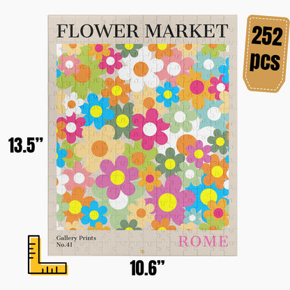 Rome Flower Market Puzzle | S01