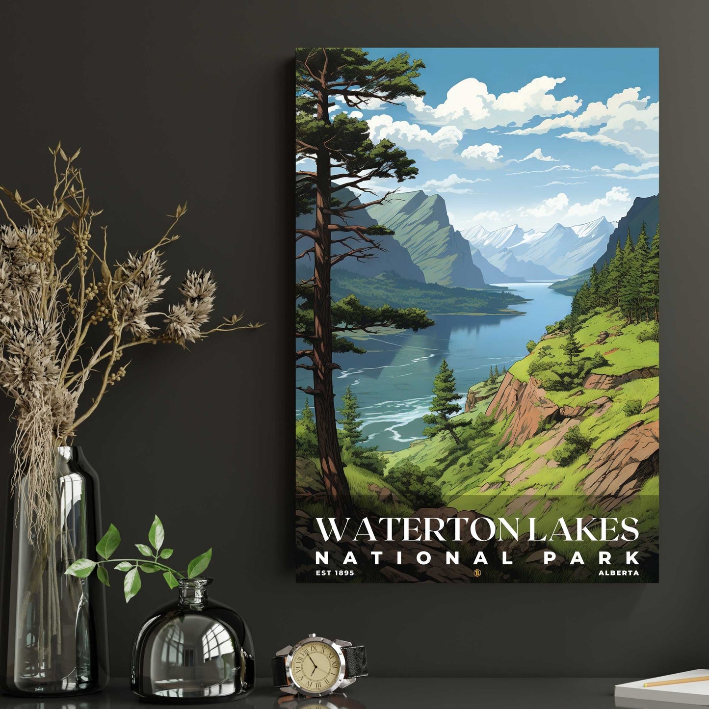 Waterton Lakes National Park Poster | S07