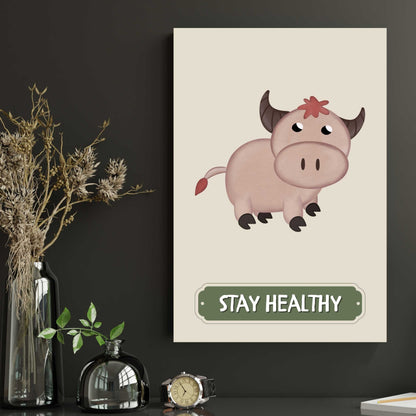 Stay Healthy Buffalo Poster | S01