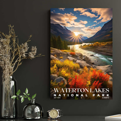 Waterton Lakes National Park Poster | S10