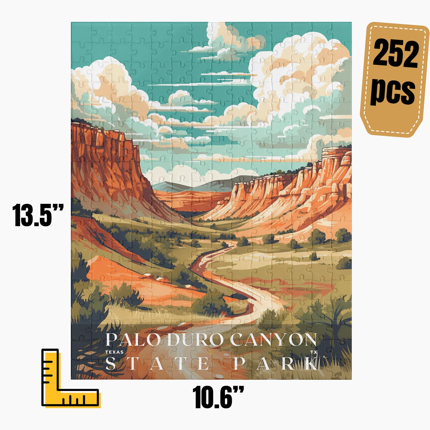 Palo Duro Canyon State Park Puzzle | US Travel | S01