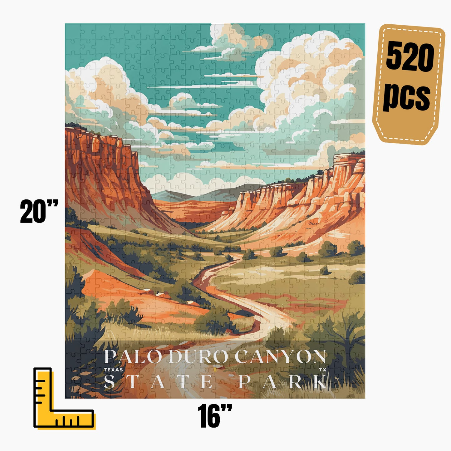 Palo Duro Canyon State Park Puzzle | US Travel | S01