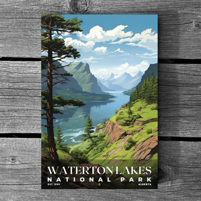 Waterton Lakes National Park Poster | S07