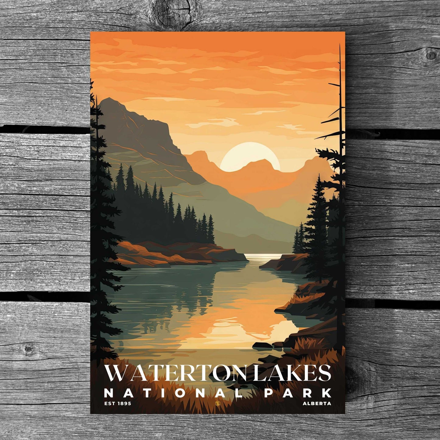 Waterton Lakes National Park Poster | S03