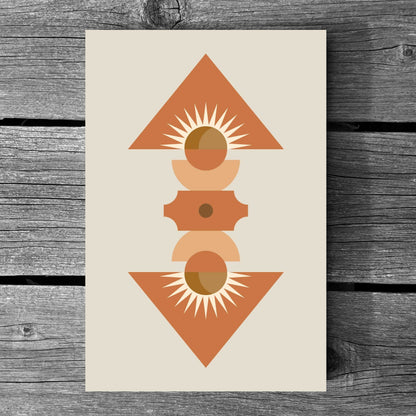 Boho Abstract Poster #22 | S01