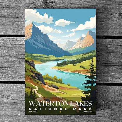 Waterton Lakes National Park Poster | S05