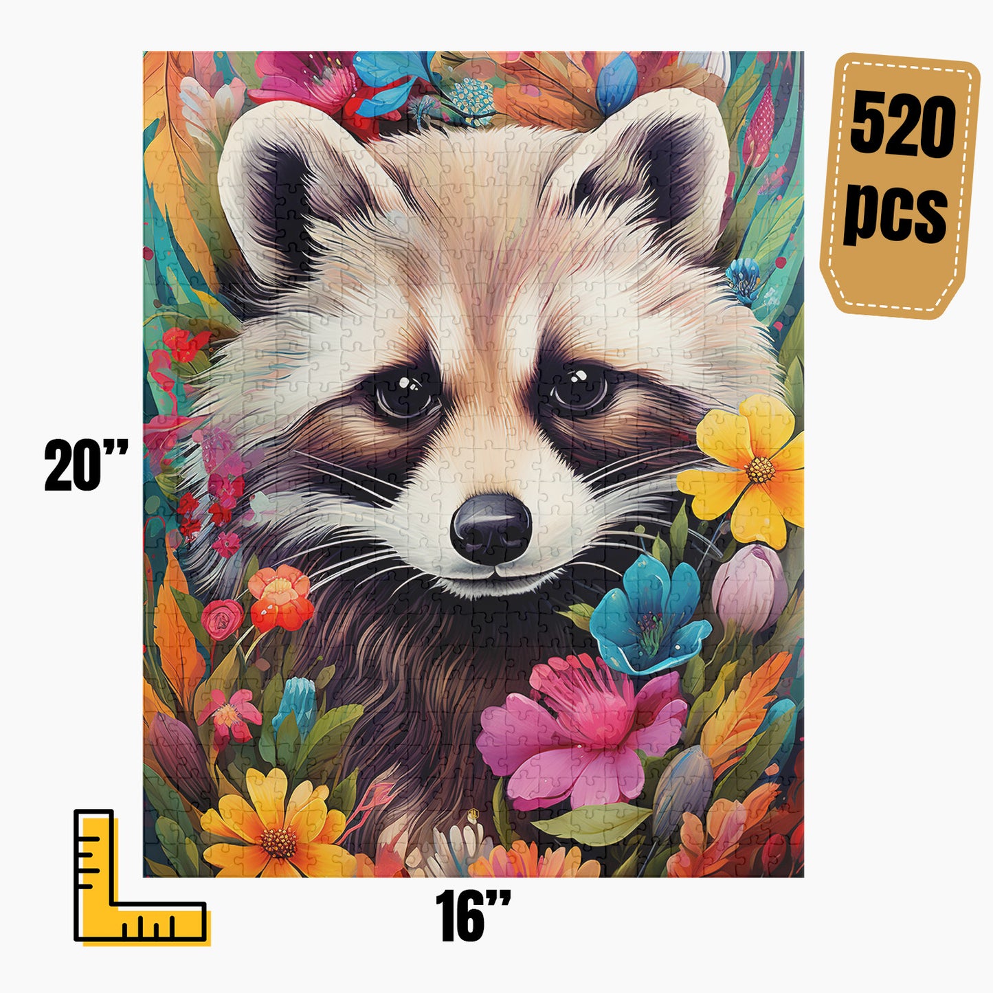 Raccoon Puzzle | S01