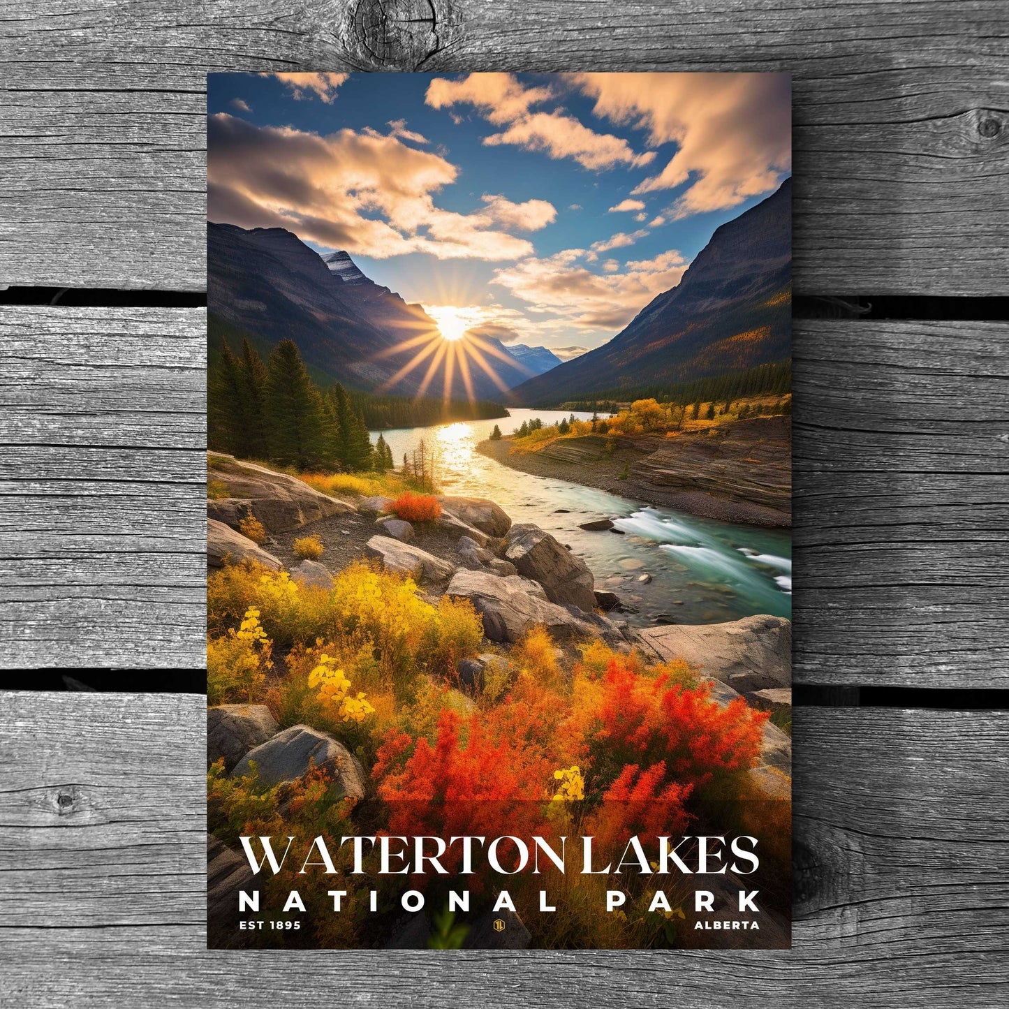 Waterton Lakes National Park Poster | S10