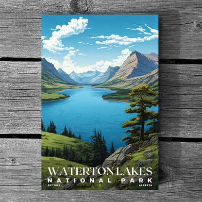 Waterton Lakes National Park Poster | S02