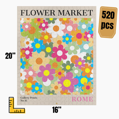 Rome Flower Market Puzzle | S01