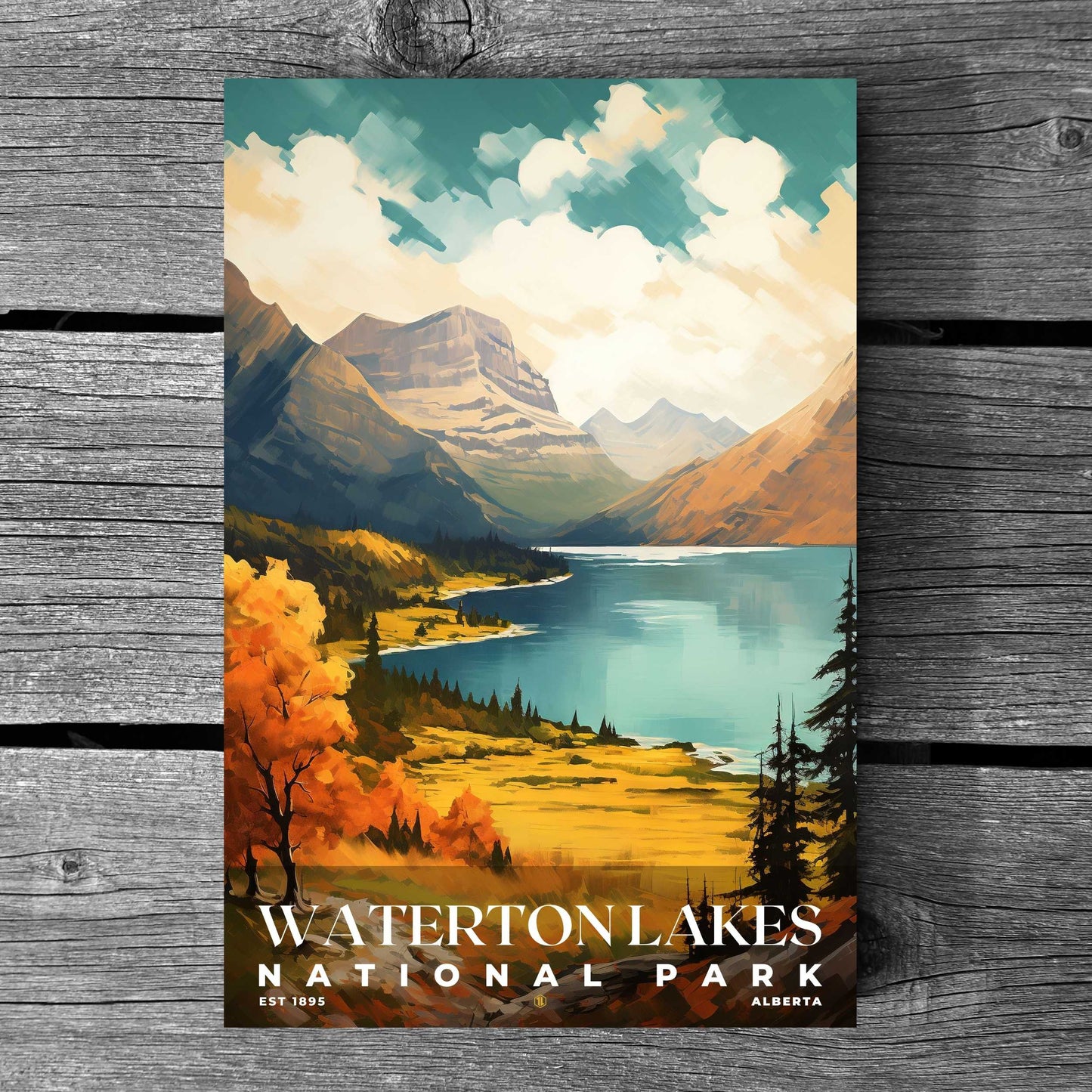 Waterton Lakes National Park Poster | S06