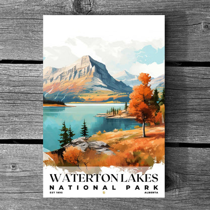 Waterton Lakes National Park Poster | S04