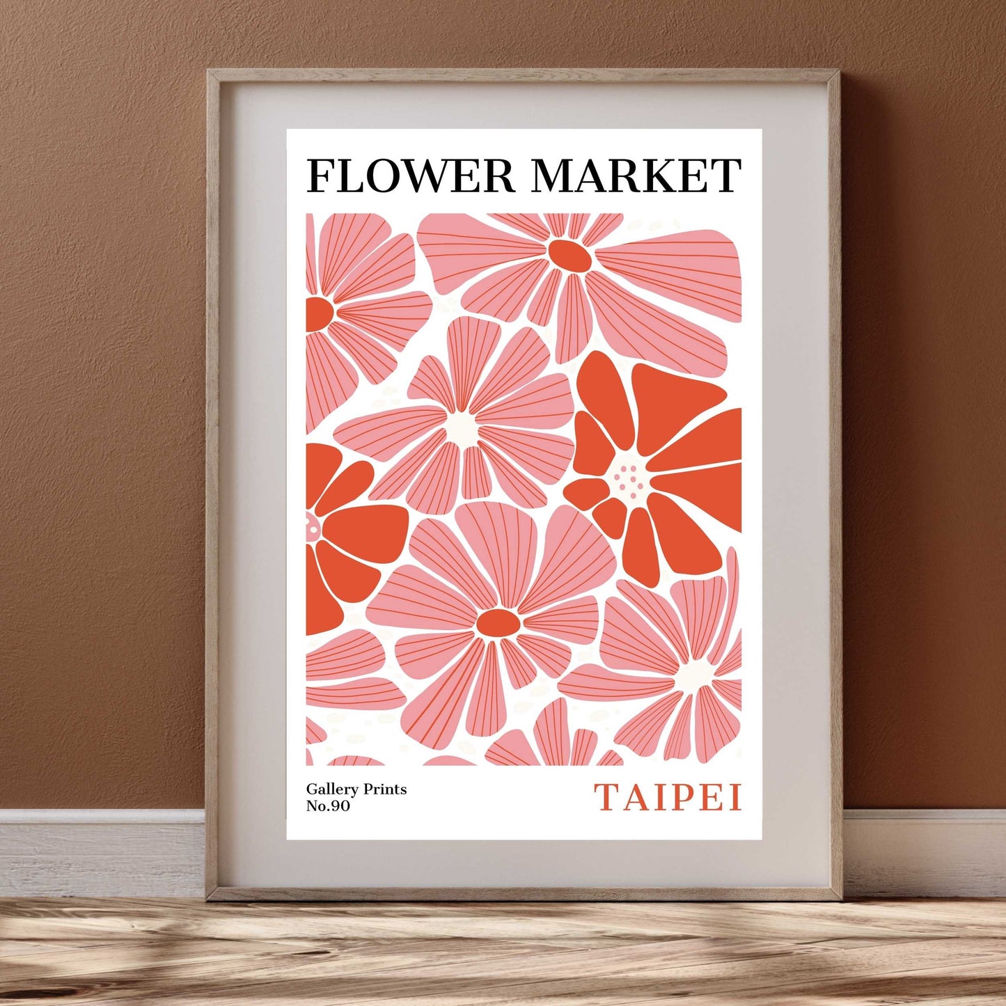 Taipei Flower Market Poster | S02