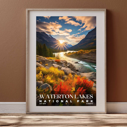 Waterton Lakes National Park Poster | S10