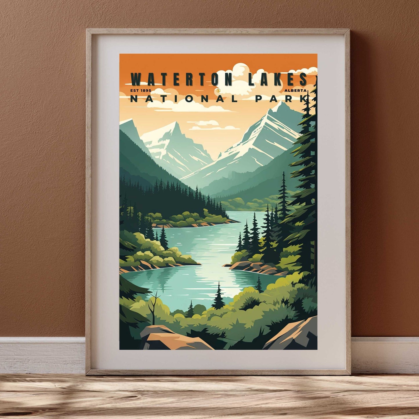 Waterton Lakes National Park Poster | S01