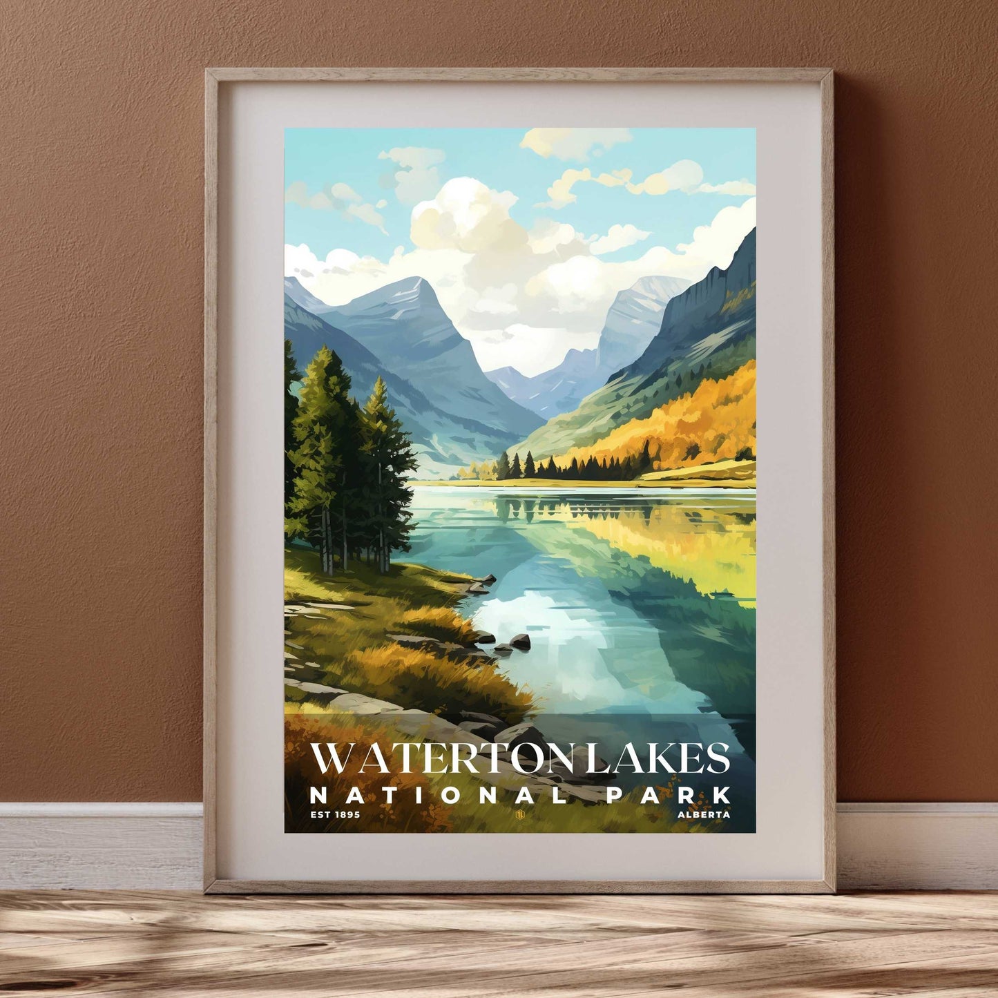Waterton Lakes National Park Poster | S08