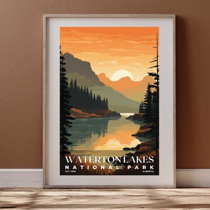 Waterton Lakes National Park Poster | S03