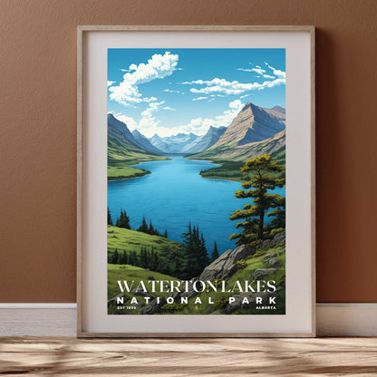 Waterton Lakes National Park Poster | S02