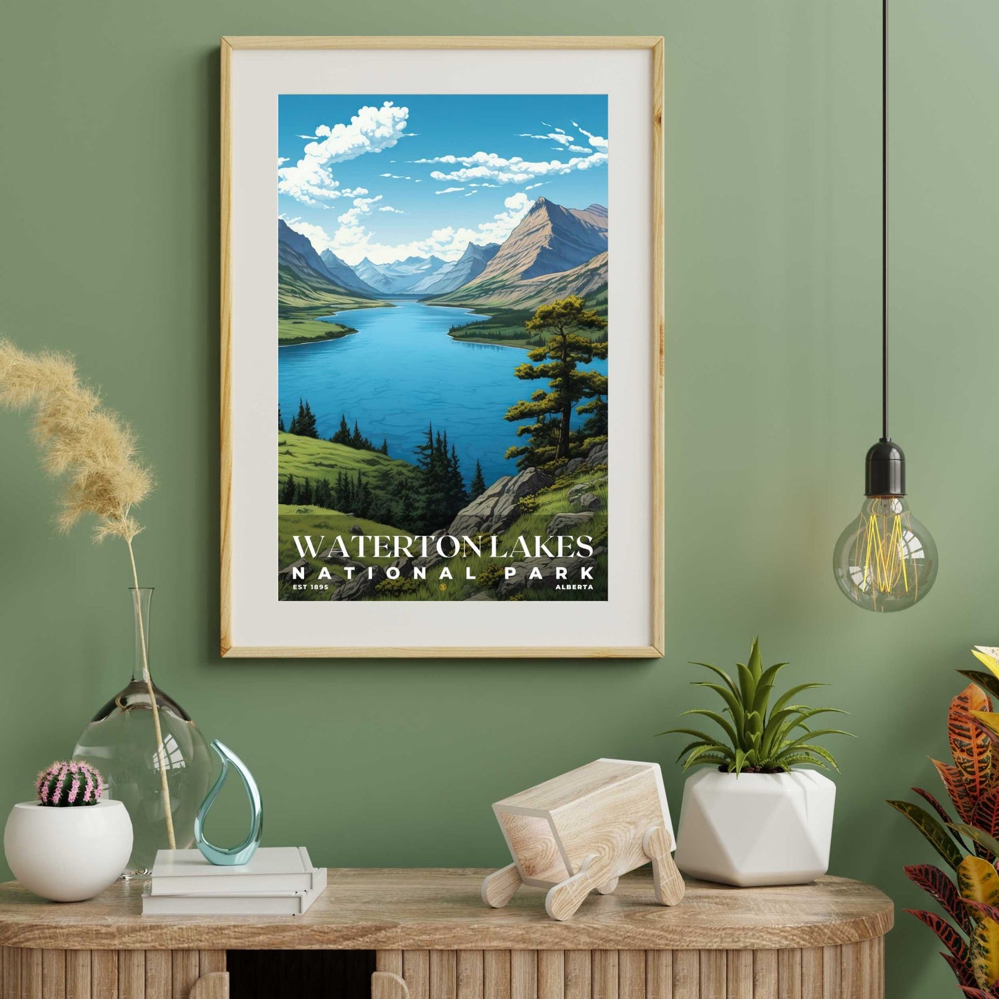 Waterton Lakes National Park Poster | S02