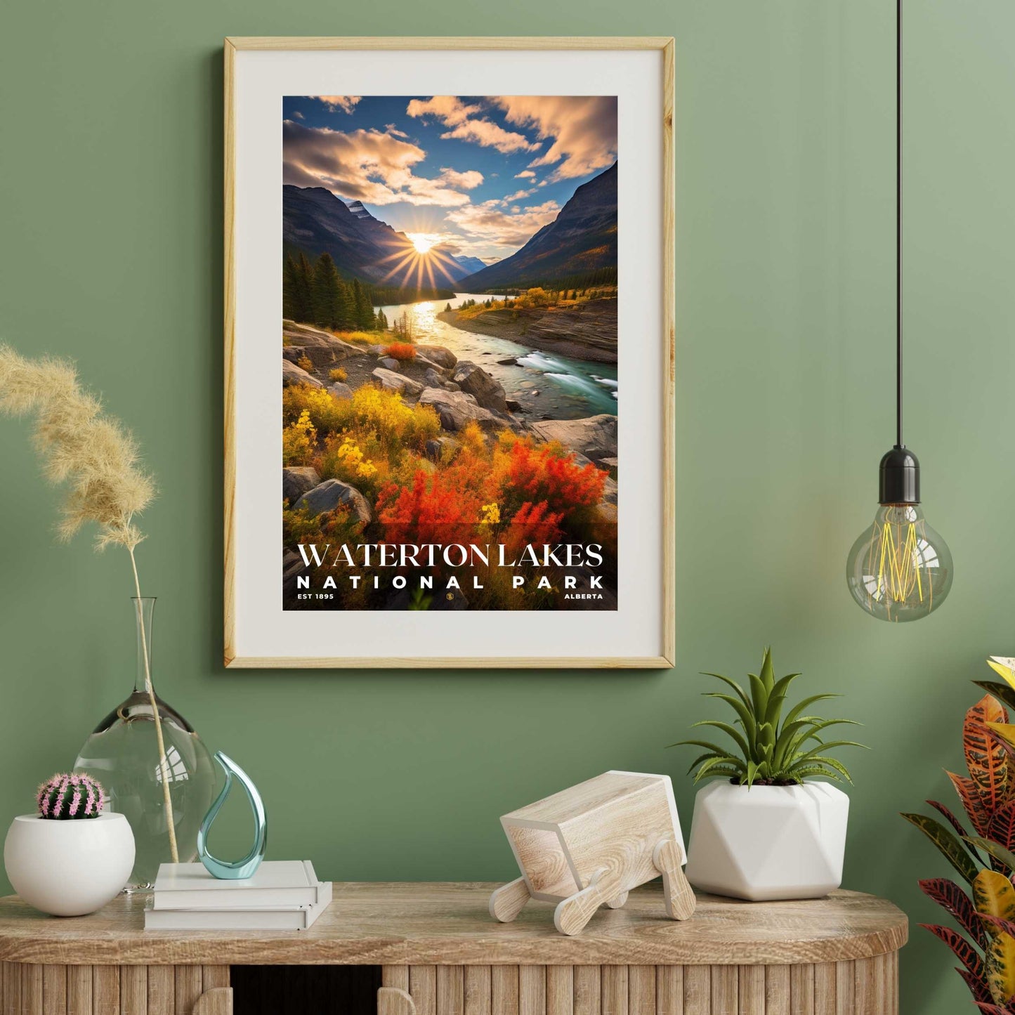 Waterton Lakes National Park Poster | S10