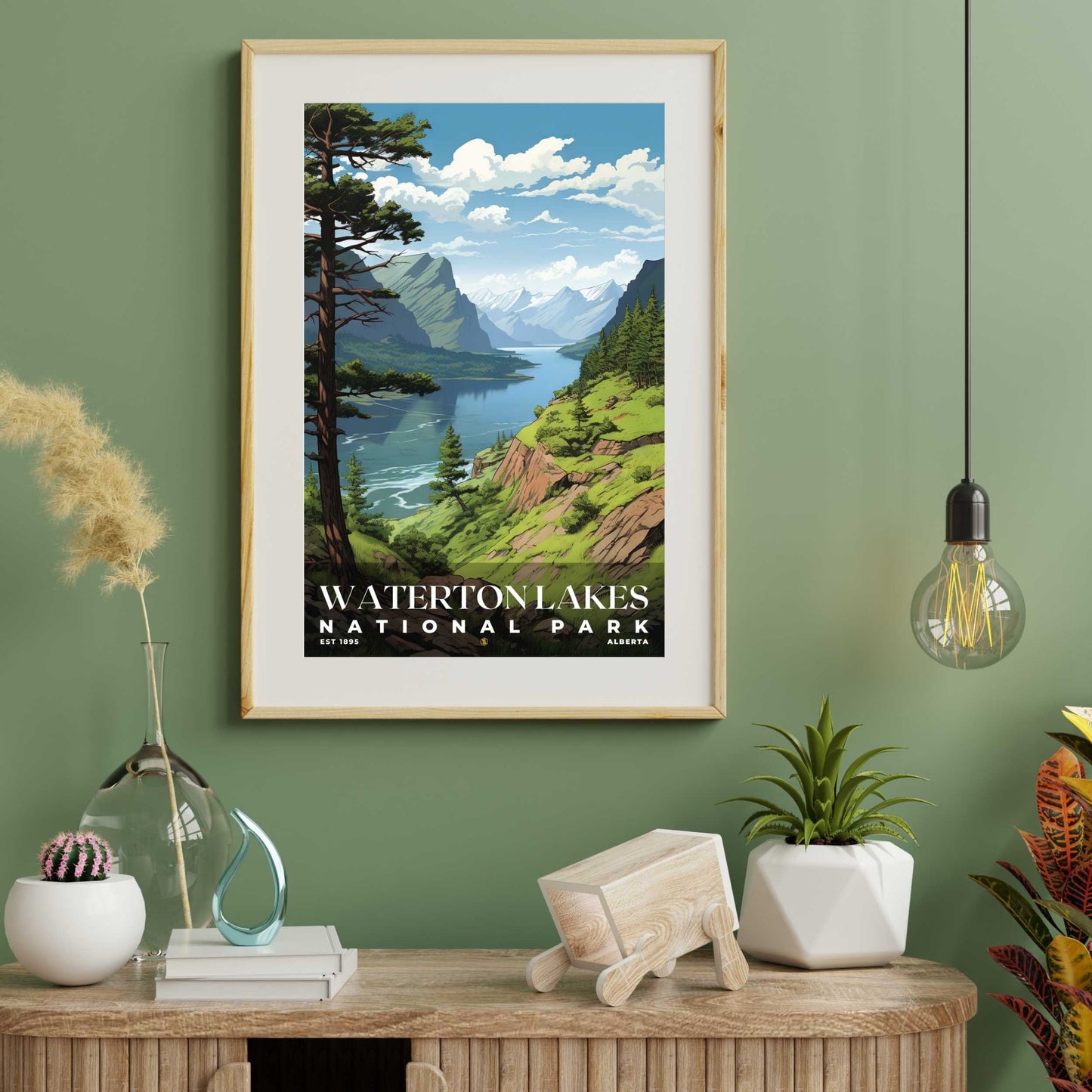 Waterton Lakes National Park Poster | S07