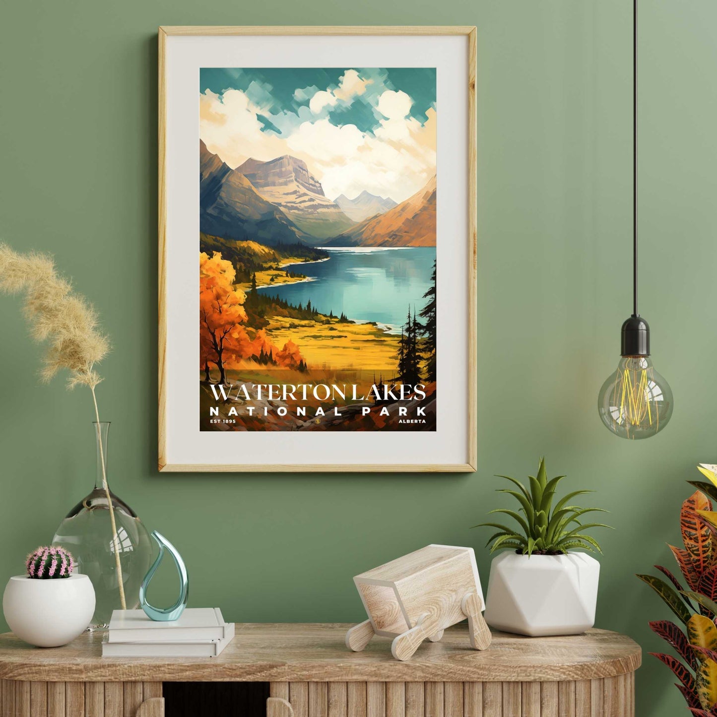 Waterton Lakes National Park Poster | S06