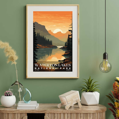 Waterton Lakes National Park Poster | S03