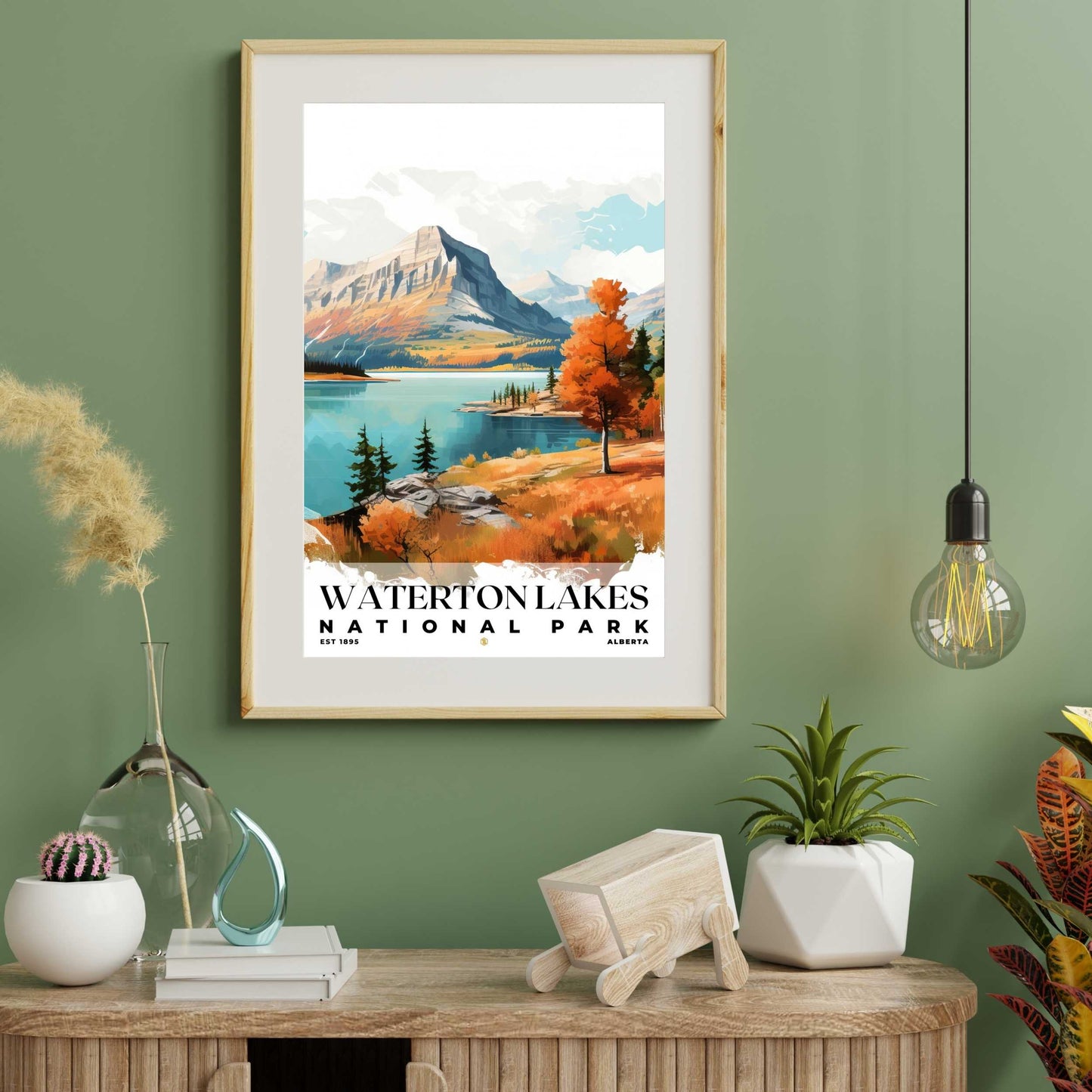 Waterton Lakes National Park Poster | S04