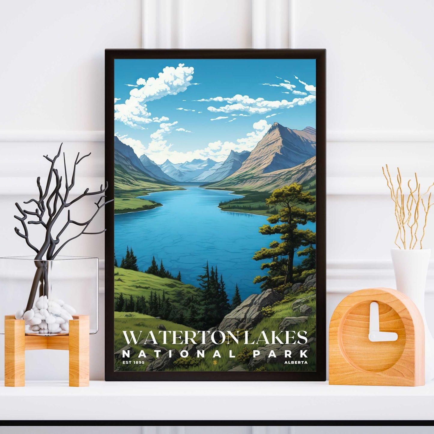 Waterton Lakes National Park Poster | S02