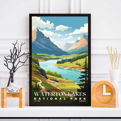 Waterton Lakes National Park Poster | S05