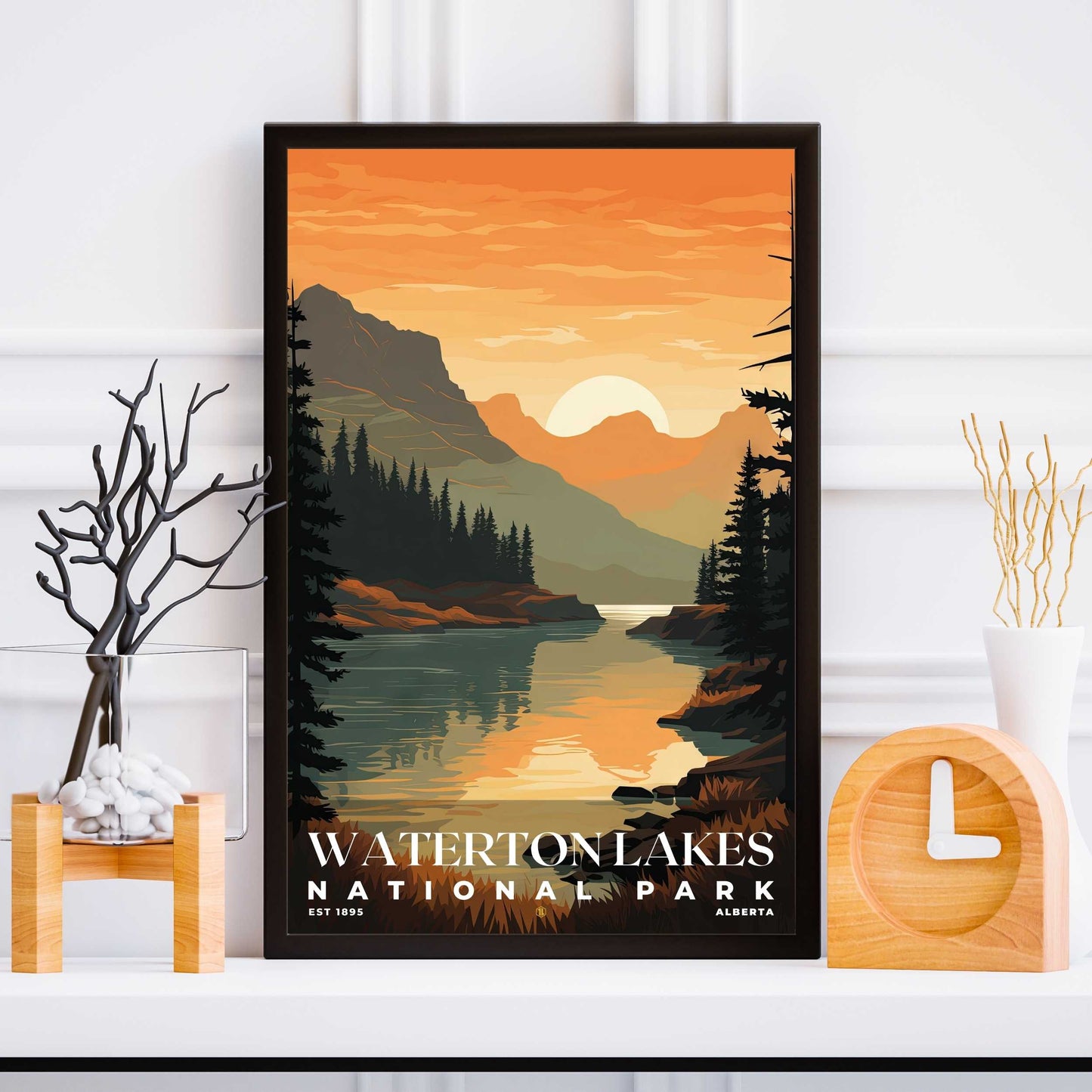 Waterton Lakes National Park Poster | S03