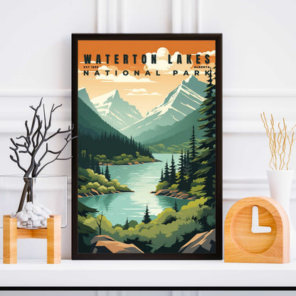 Waterton Lakes National Park Poster | S01
